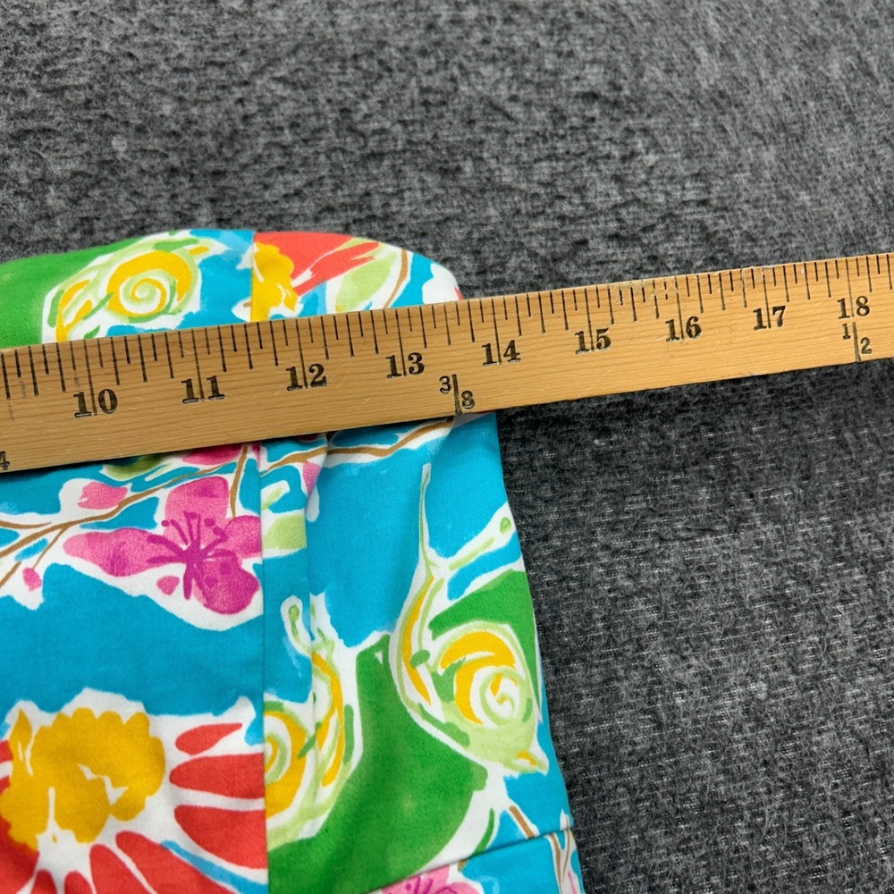 Island Republic Strapless Tropical Beach Floral Sundress Size 10 Resort Cruise - Picture 4 of 7